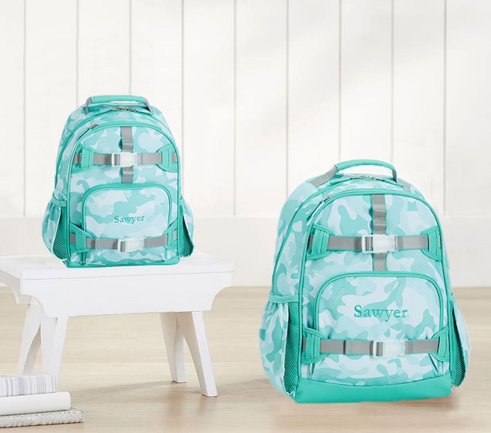 Mackenzie Aqua Camo Reflective Backpacks